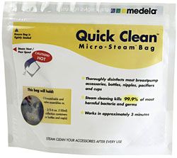 Sterilizační sáčky do mikrovlnné trouby Quick Clean Medela