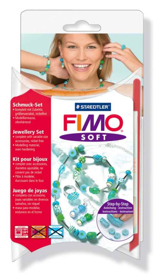 FIMO Soft šperková sada Funny Beads Staedtler