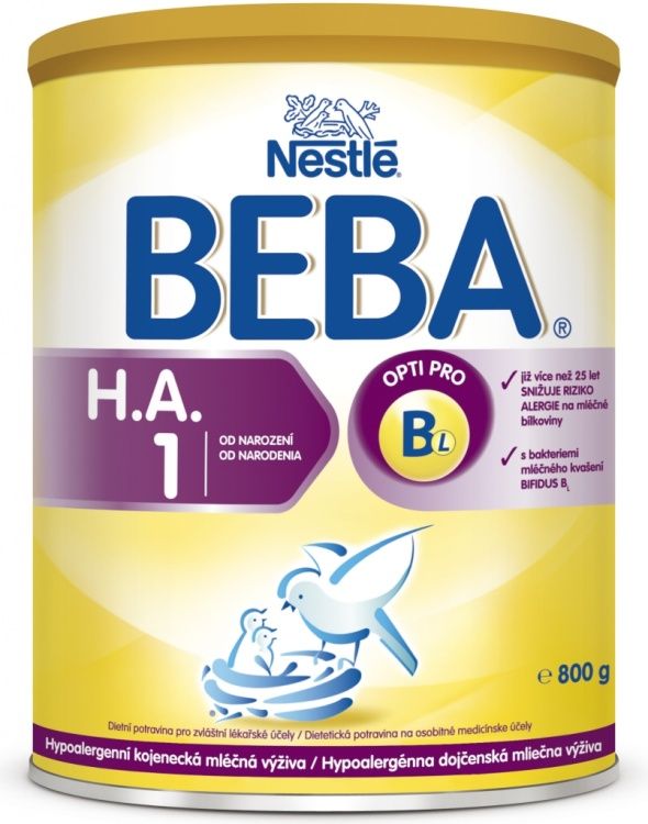 Kojenecké mléko Beba HA 1 400g Nestlé
