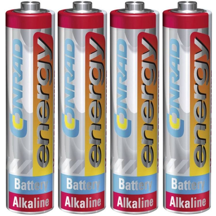 Alkalická baterie Conrad energy Extreme Power, typ AAA, 4 ks